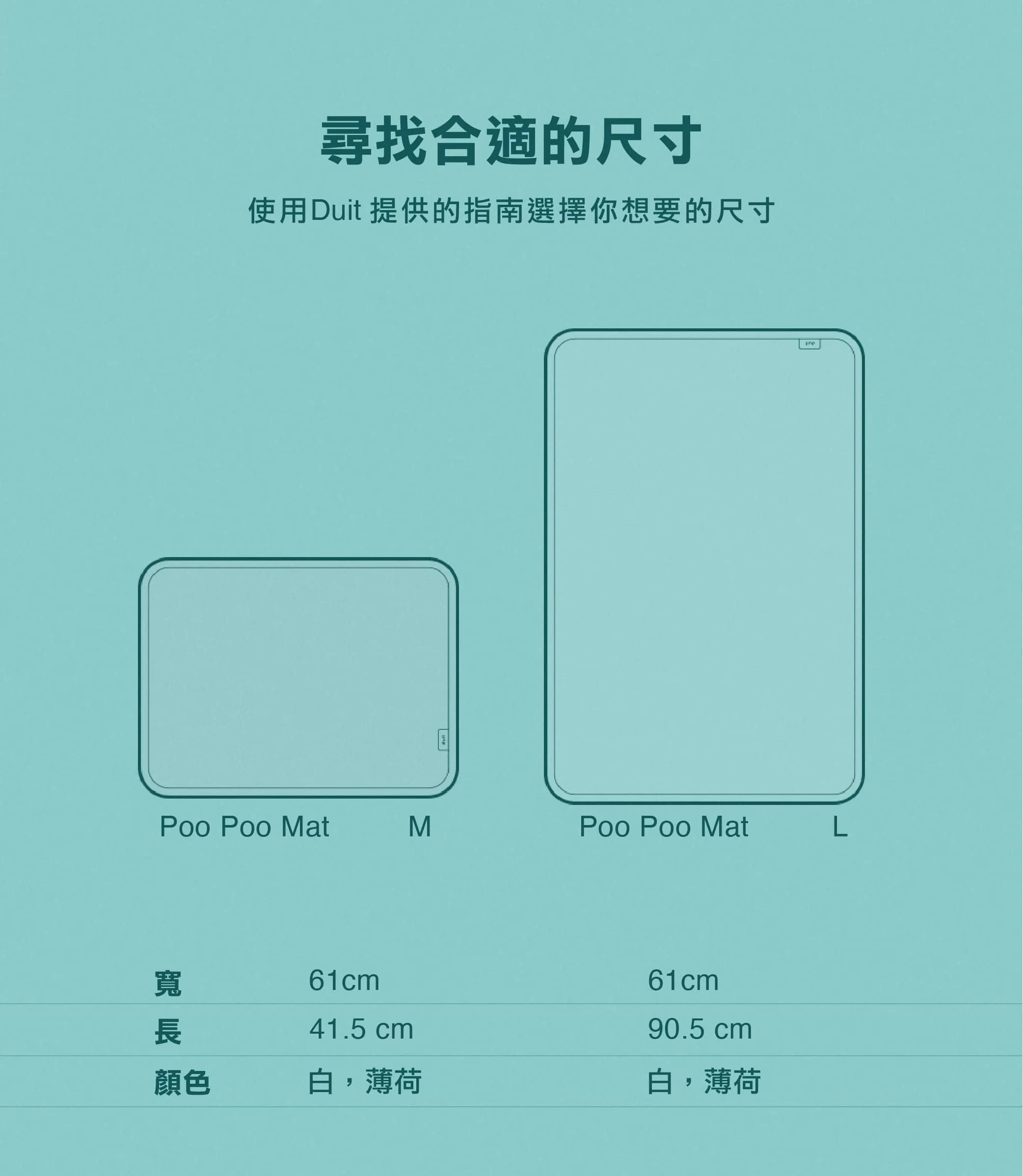 Duit Poo Poo Mat 貓砂墊e
