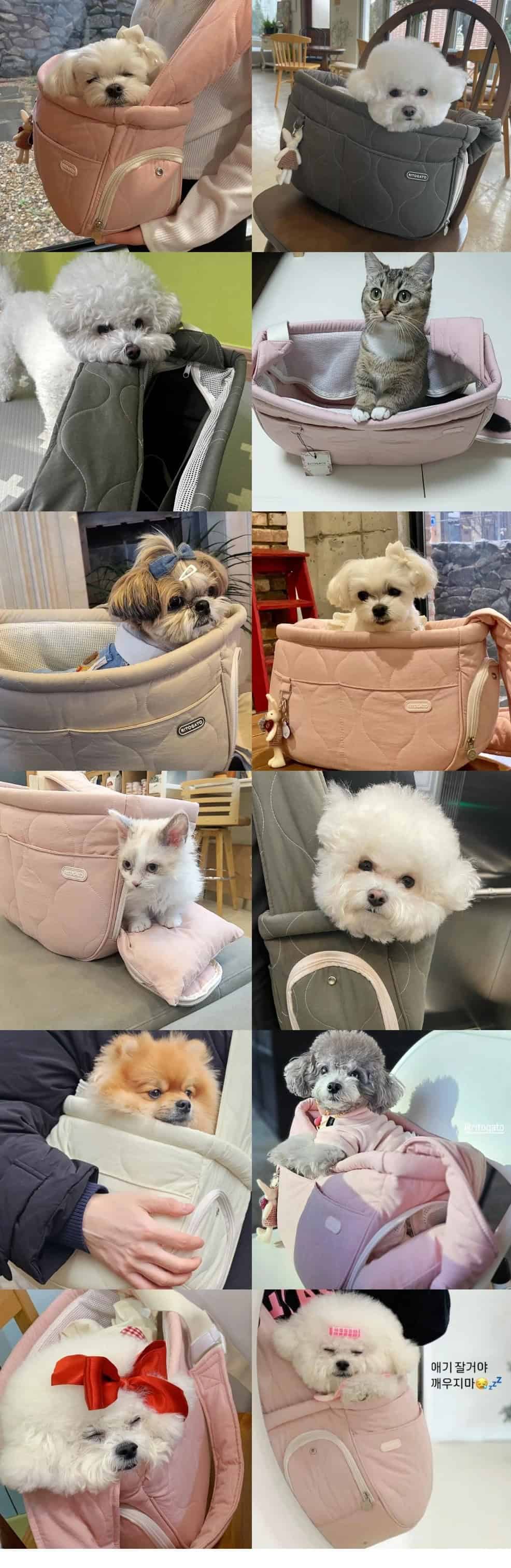 Ritogato All Day Sling Pet Bag 外出單肩寵物包j
