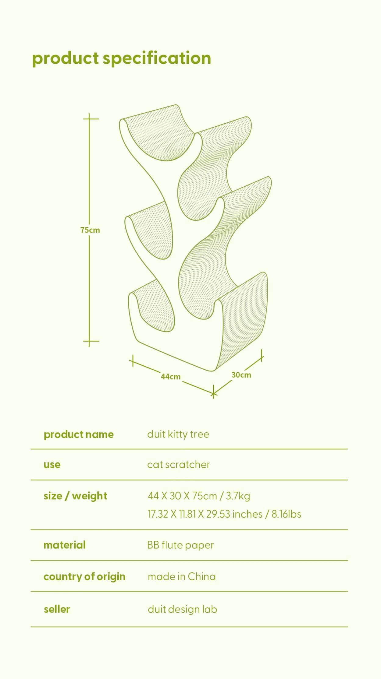 Duit Kitty Tree 小貓樹h
