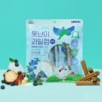 Lorenz Fruit Gum Blueberry Goat Milk Flavor 水果潔齒咬膠（藍莓口味） - Image 2