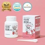 LivePet Joint 樽裝正面包裝；粉末型補給，支持狗關節保健與貓關節保健
