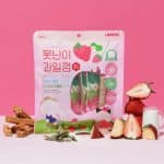 Lorenz Fruit Gum Strawberry Goat Milk Flavor 水果潔齒咬膠（草莓口味） - Image 2