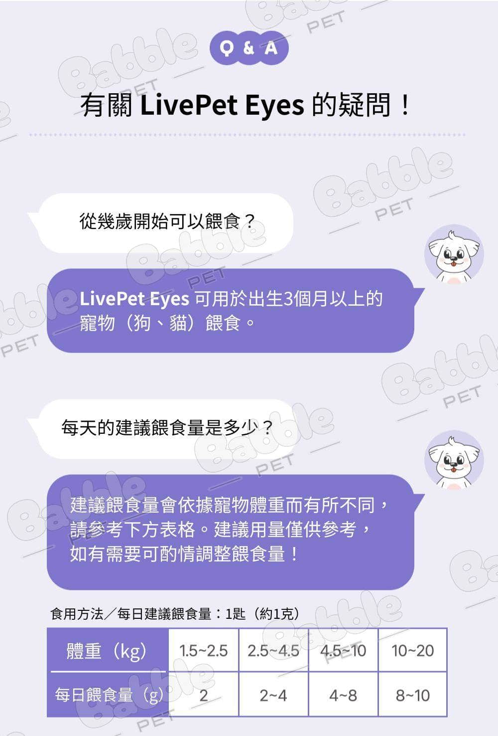 LivePet 淚痕營養品 22 a 1