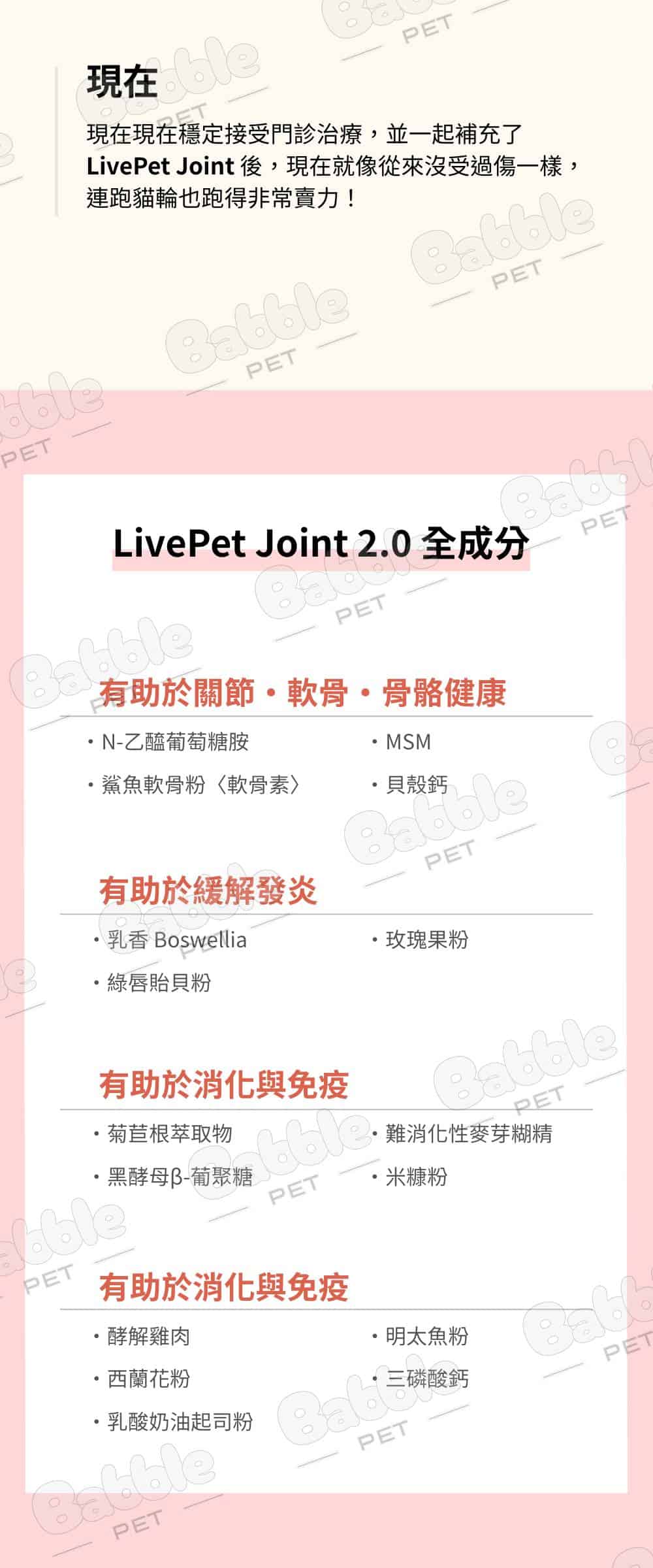 Livepet Joint 關節營養品24