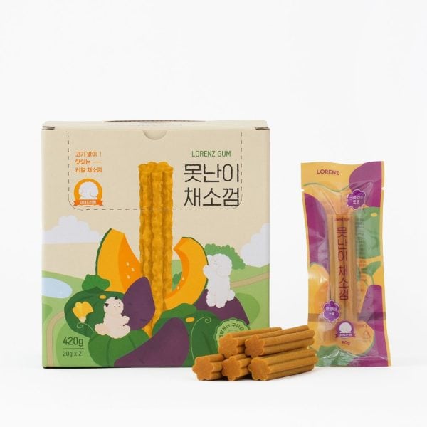 Lorenz Vegetable Gum 蔬菜潔齒咬膠