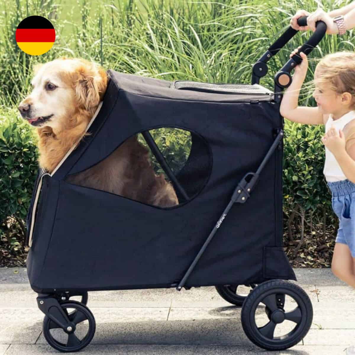QPPet Max Pet Stroller 大型寵物手推車 - Image 2